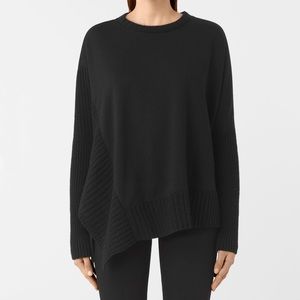 AllSaints Nia Drape Sweatshirt